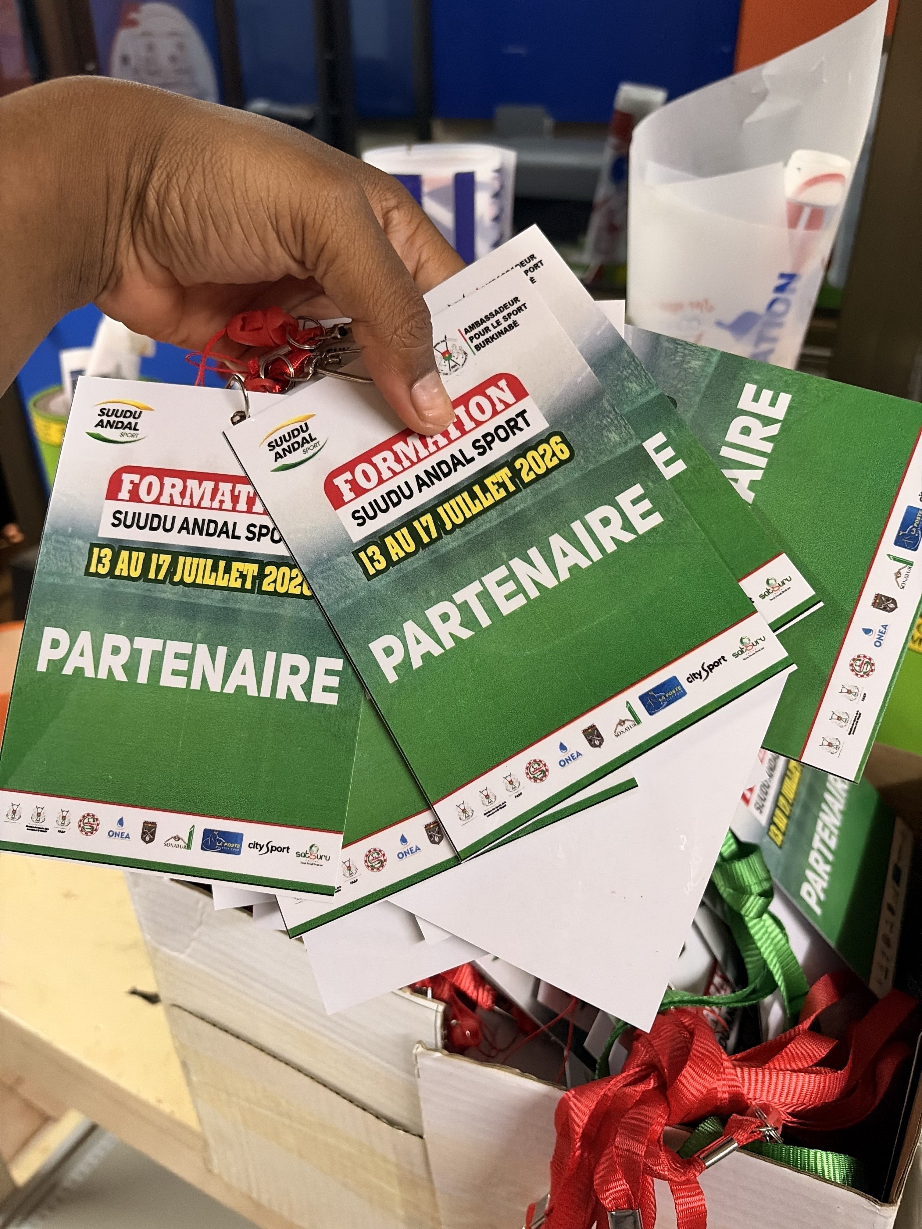 Badges & Lanyards Événementiels — Africa Print Communication