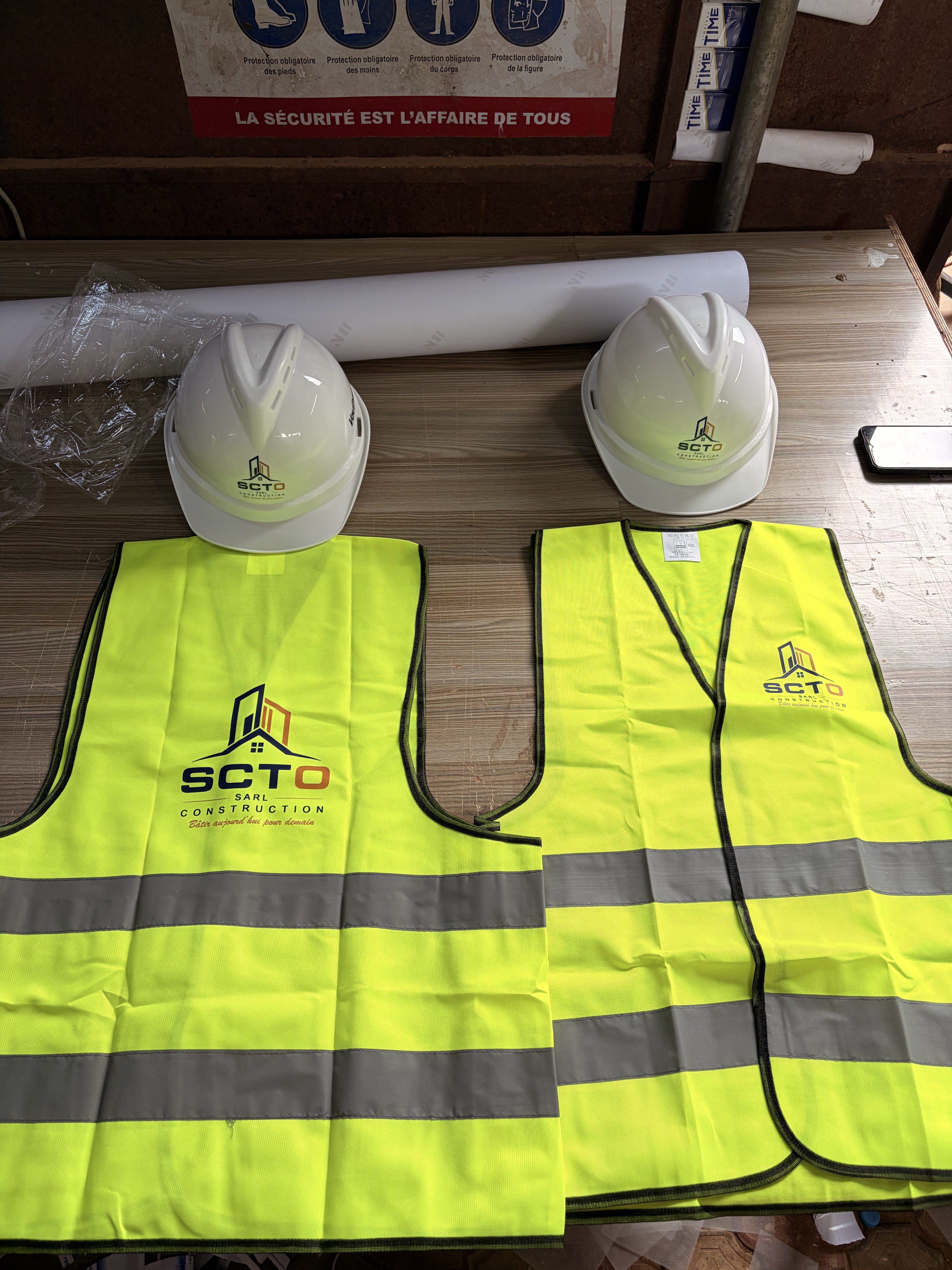 Gilets de Chantier & Sécurité