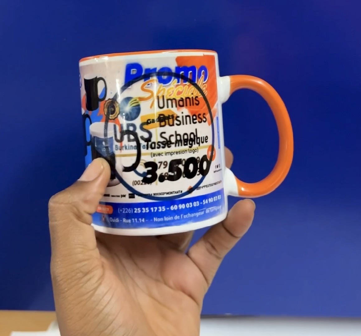 Mugs & Tasses Céramiques Sublimées — Africa Print Communication